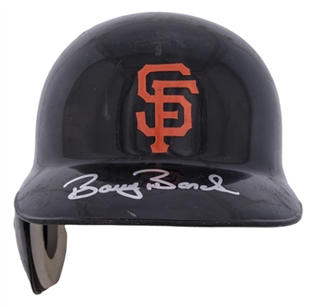 2006 Barry Bonds Game Used And Signed San Francisco Giants Batting Helmet (Bonds LOA)